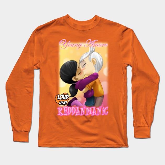 The Loud House - Young Amore Long Sleeve T-Shirt by Reddanmanic